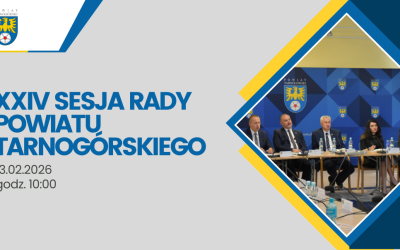 XXIV Sesja Rady Powiatu Tarnogórskiego
