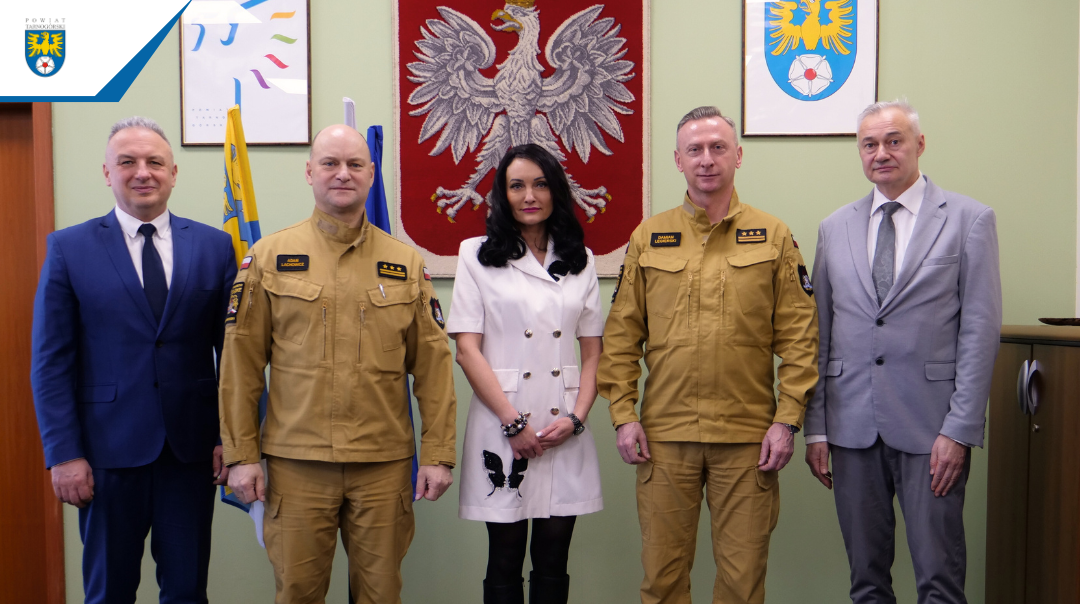 Spotkanie w Starostwie Powiatowym dotyczące bezpieczeństwa mieszkańców