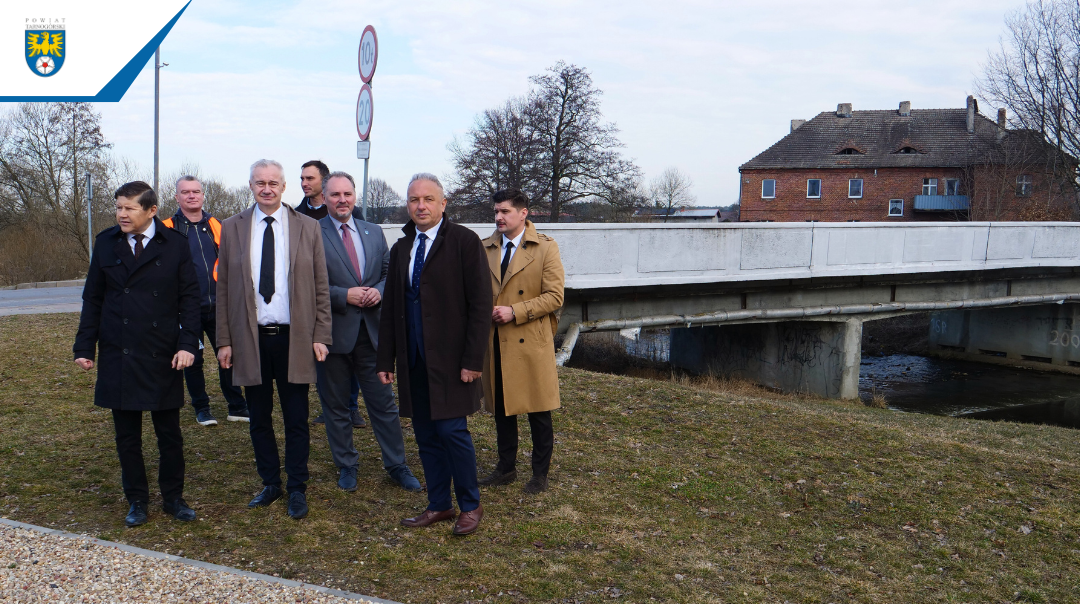 Przekazanie placu budowy pod budowę mostu w ciągu ul. Drozdka w Kaletach