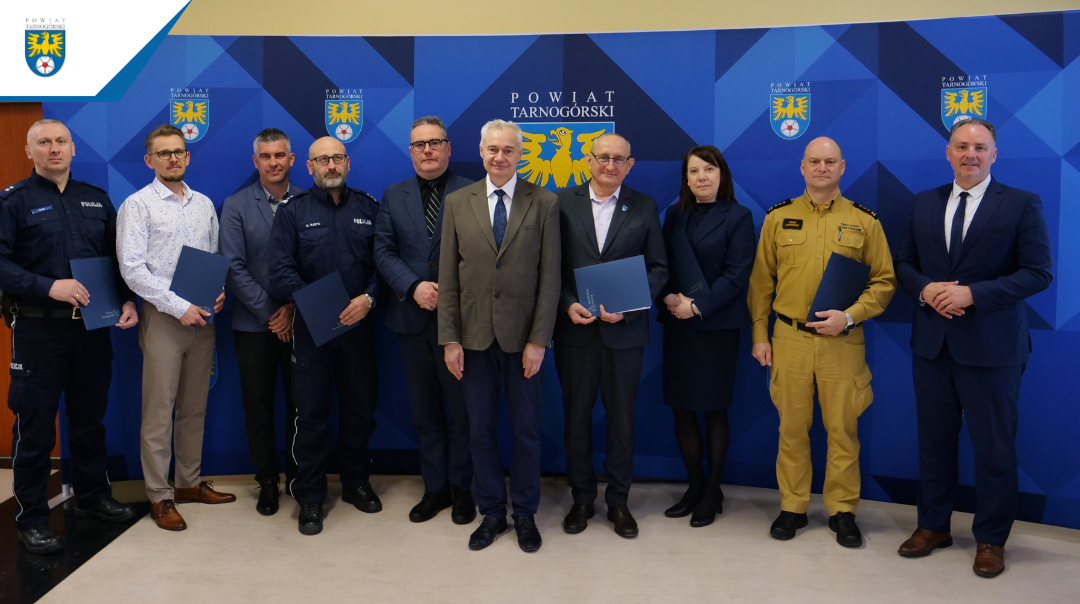 Posiedzenie Komisji Bezpieczeństwa i Porządku przy Staroście Tarnogórskim