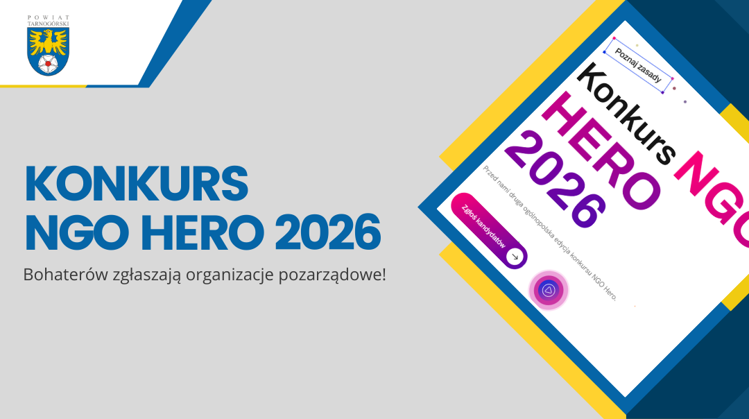 Druga edycja ogólnopolskiego konkursu NGO Hero