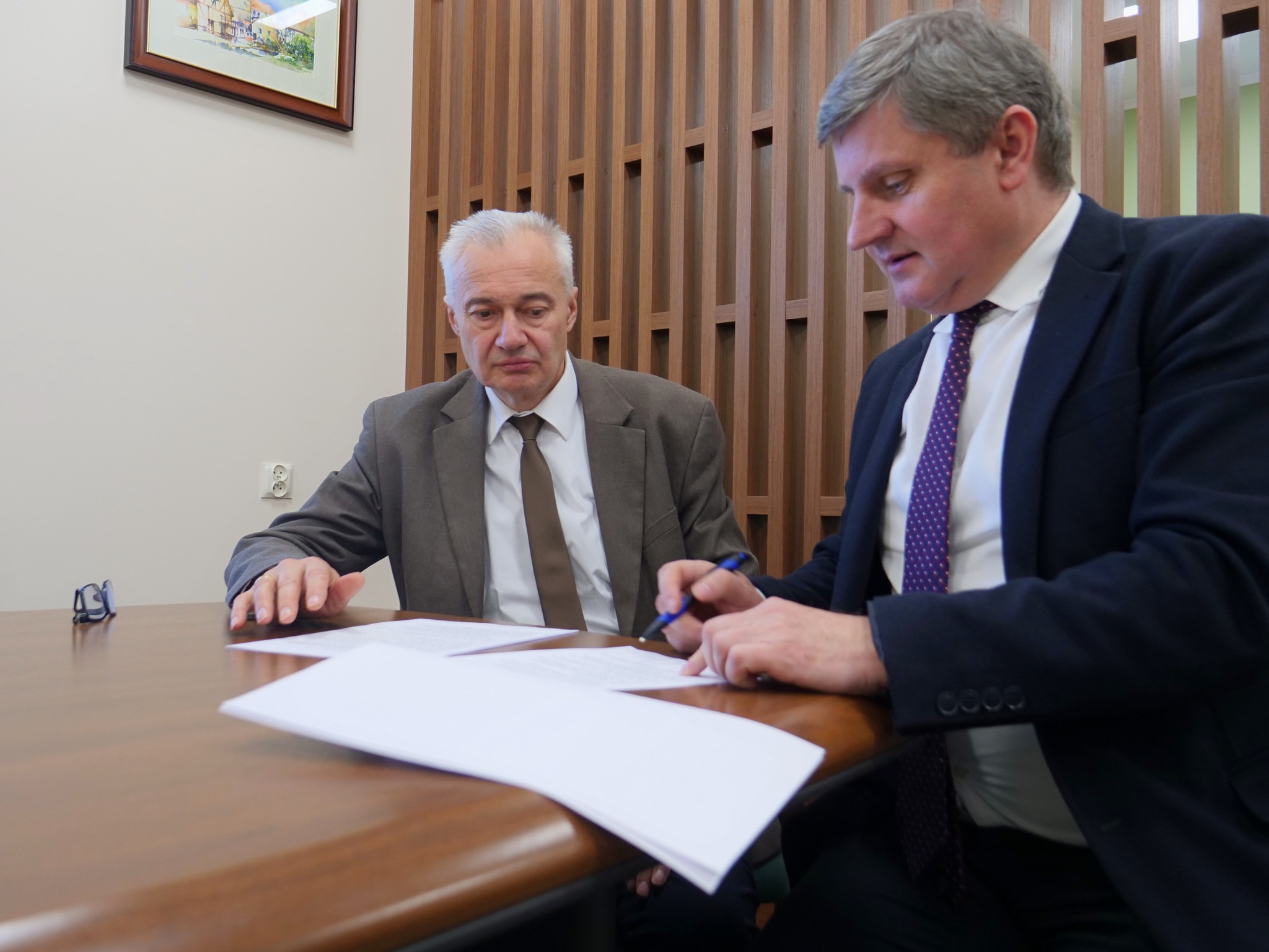 Porozumienie ws. inwestycji „Budowa chodnika przy ulicy Dworcowej w Miasteczku Śląskim”