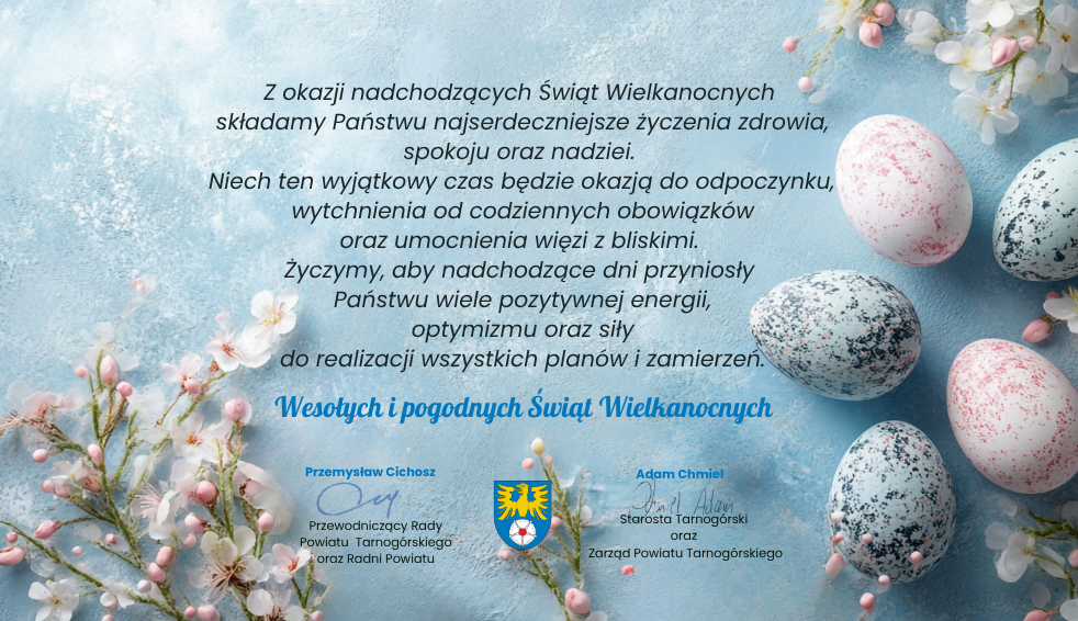 Wesołych i pogodnych Świąt Wielkanocnych