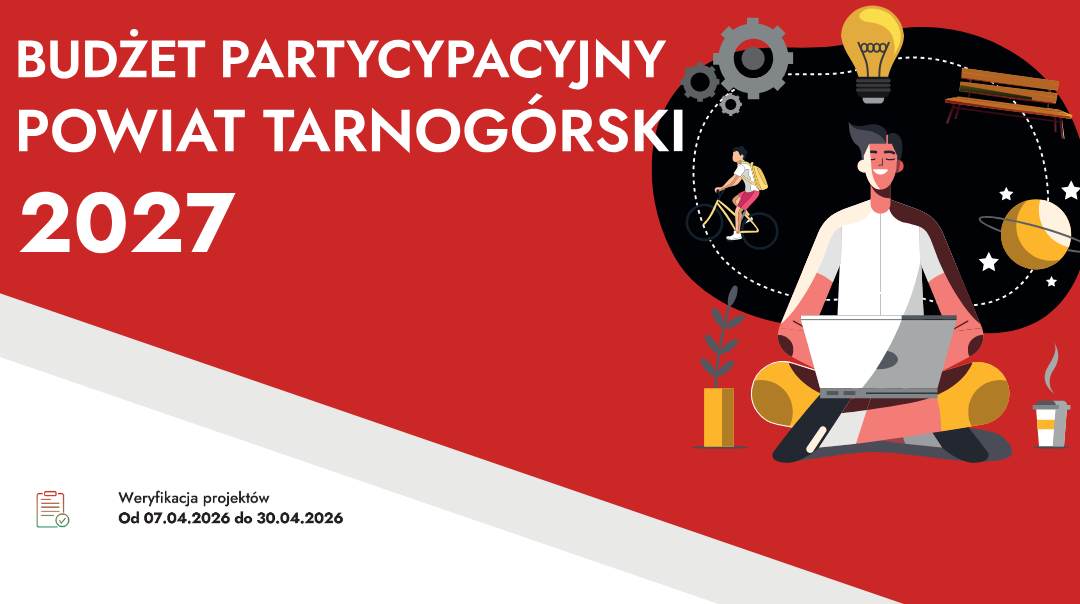 Budżet partycypacyjny Powiatu Tarnogórskiego 2027 – zakończył się etap naboru projektów