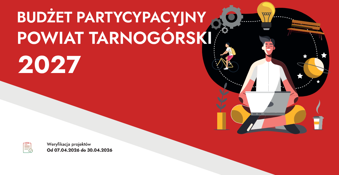Budżet partycypacyjny Powiatu Tarnogórskiego 2027 – zakończył się etap naboru projektów