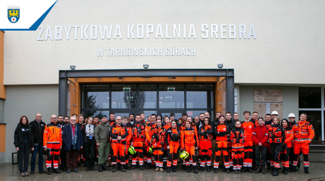 Wyjątkowe manewry pod ziemią – „Kryptonim Kopalnia” z udziałem przedstawiciela Zarządu Powiatu