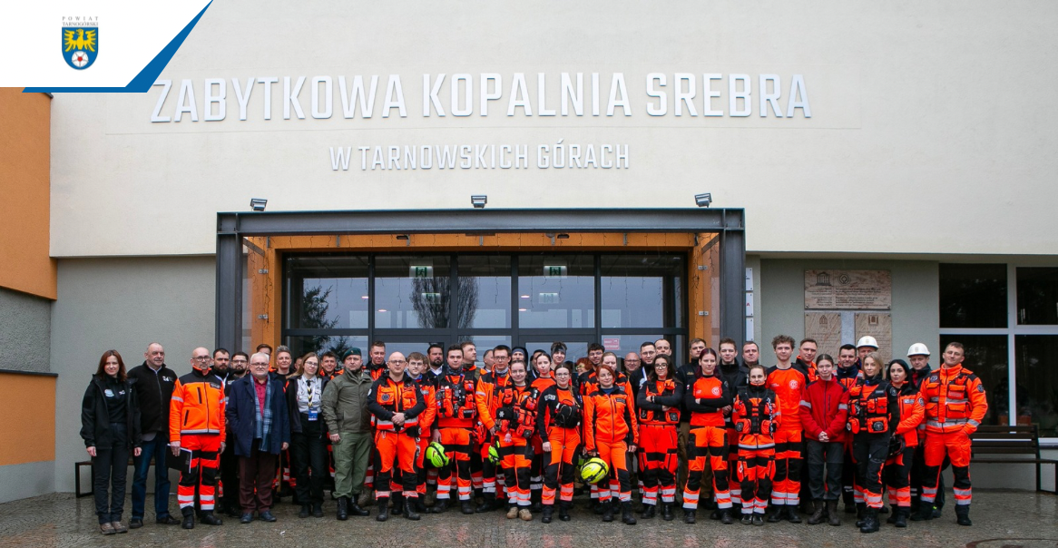 Wyjątkowe manewry pod ziemią – „Kryptonim Kopalnia” z udziałem przedstawiciela Zarządu Powiatu