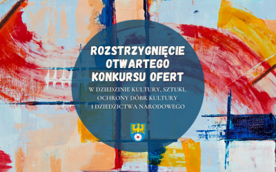 Rozstrzygnięcie otwartego konkursu ofert