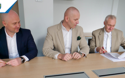 Podpisanie umowy na korzystanie z nieruchomości wokół zbiornika Kozłowa Góra