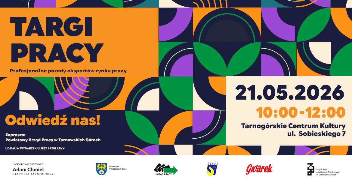 Targi Pracy już 21 maja w Tarnowskich Górach