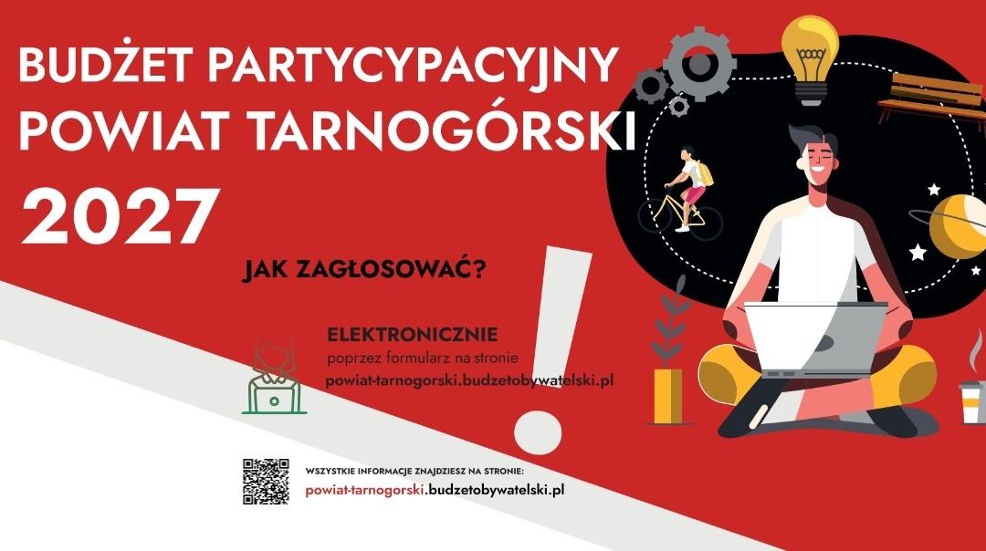 2 czerwca rozpoczynamy głosowanie na Budżet Partycypacyjny Powiatu Tarnogórskiego 2027