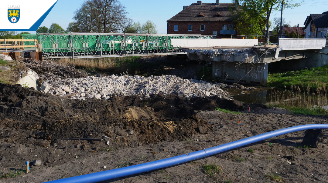 Rozpoczęcie kluczowego etapu budowy mostu przy ul. Drozdka w Kaletach