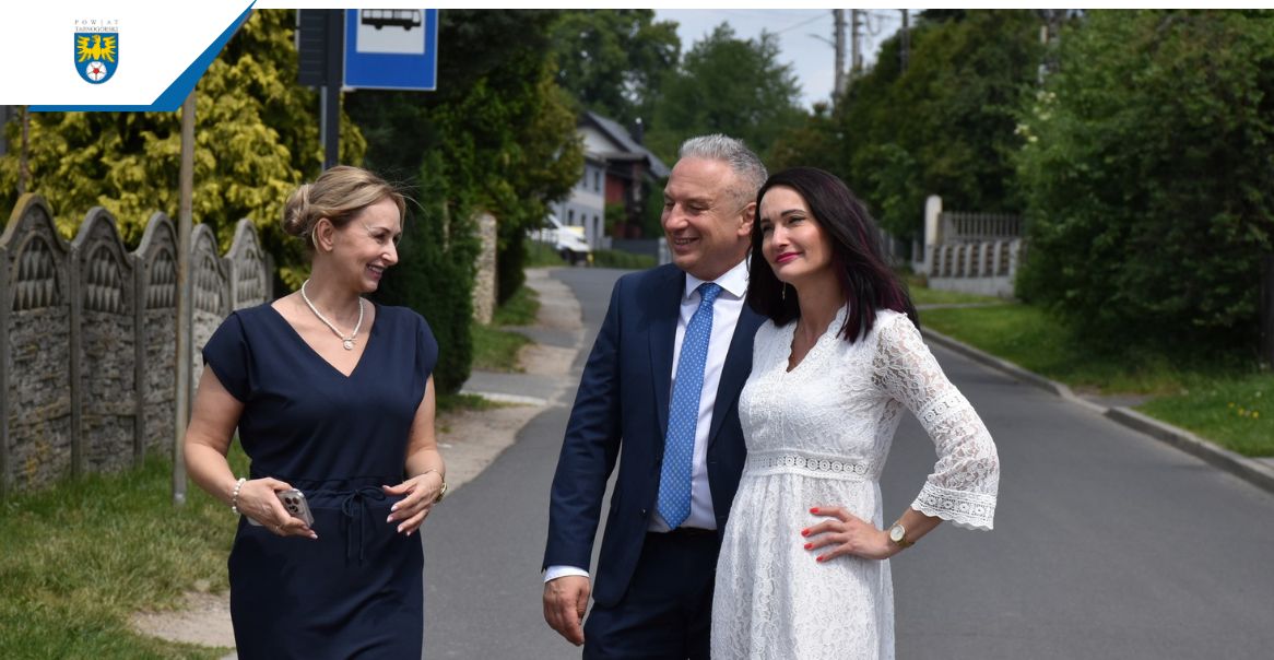 Wizja lokalna w Reptach Śląskich. Bezpieczeństwo na skrzyżowaniu pod lupą