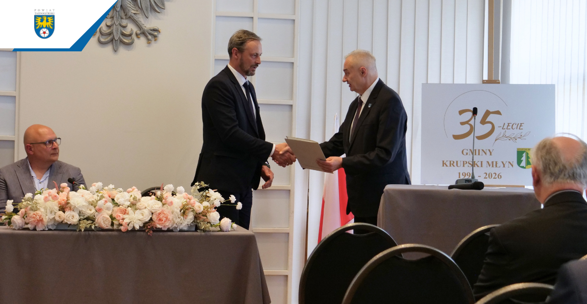 35-lecie Gminy Krupski Młyn. Uroczysta sesja Rady Gminy