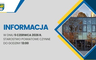 Zmiana czasu pracy urzędu