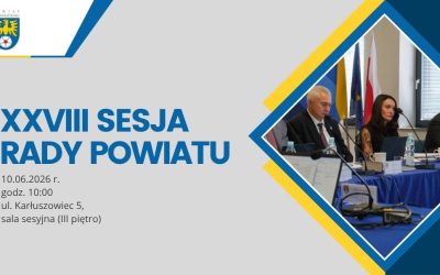 XXVIII Sesja Rady Powiatu Tarnogórskiego