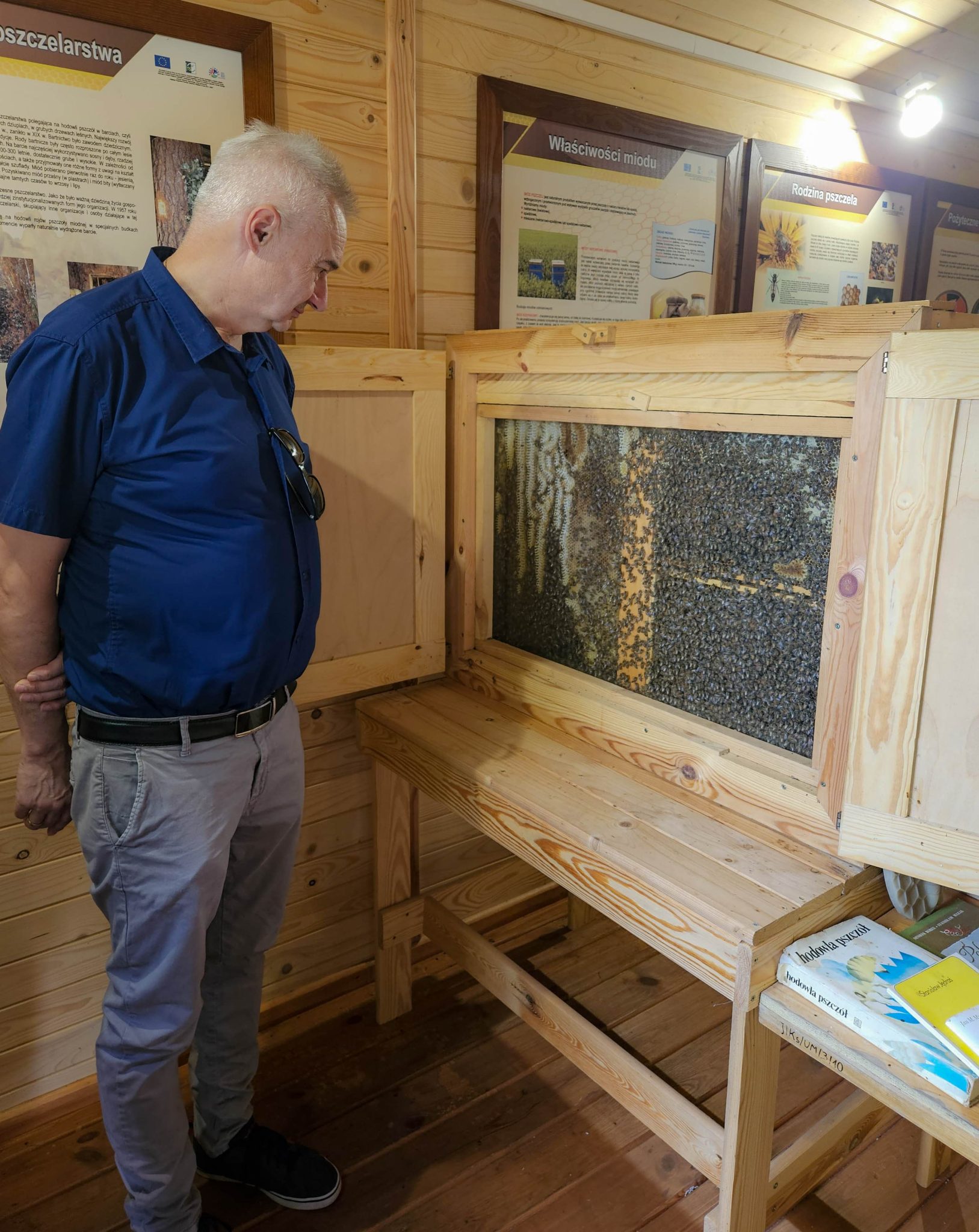 Edukacyjna Pasieka w Ichtioparku w Kaletach