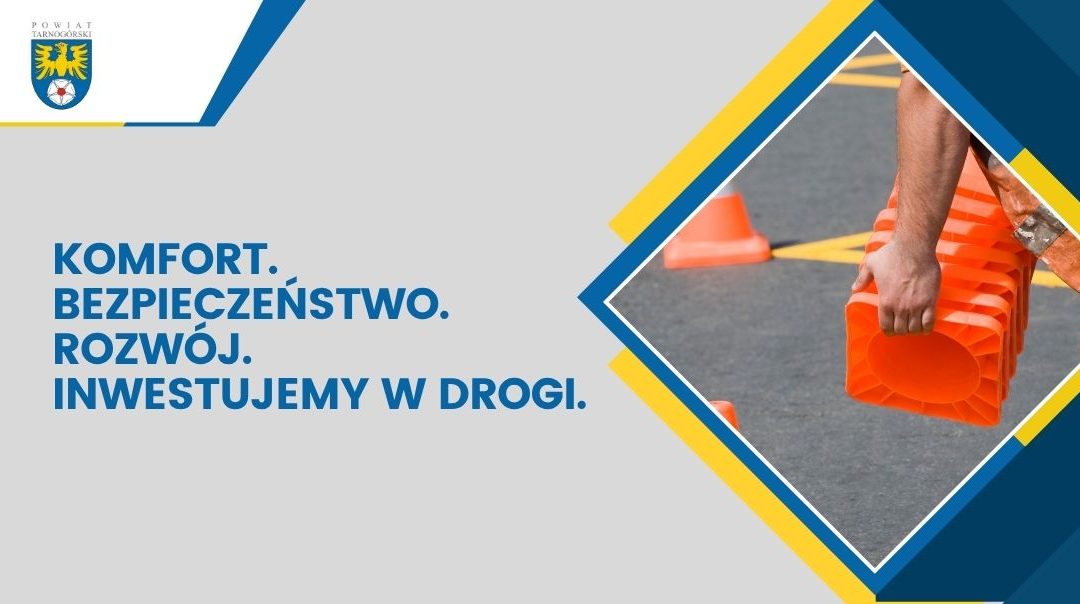Lepsze i bezpieczniejsze drogi w naszym powiecie! Ponad 6,5 mln zł na remonty!