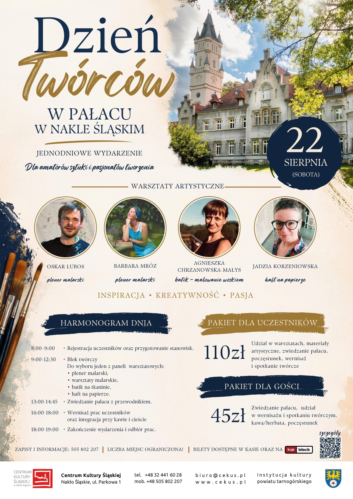 Dzień Twórców. Artystyczne spotkanie w CEKUŚ-u