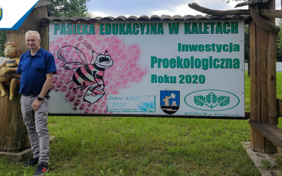 Edukacyjna Pasieka w Ichtioparku w Kaletach