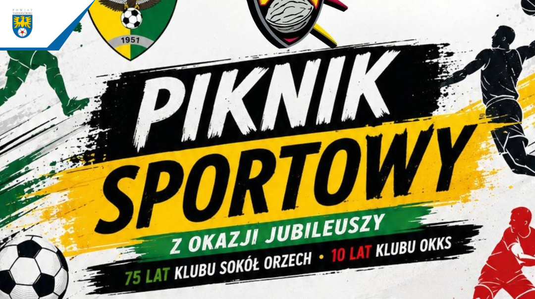 Piknik sportowy w Orzechu. Wspólne świętowanie jubileuszy klubów