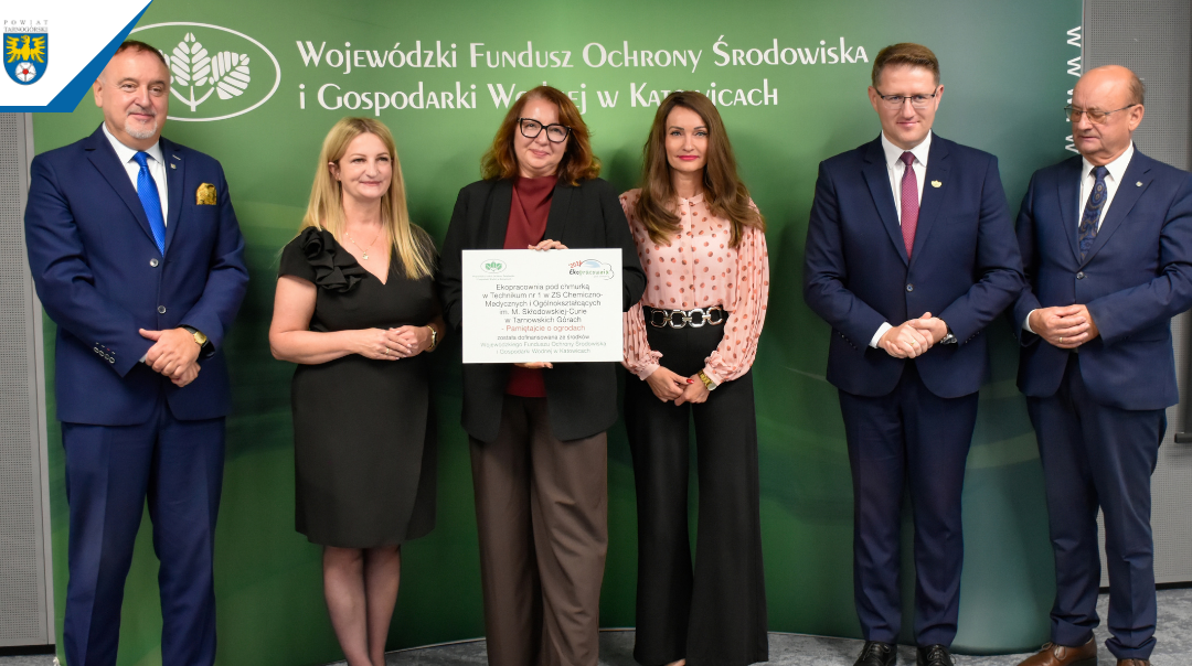 ZS Chemiczno-Medycznych i Ogólnokształcących z dofinansowaniem na „Ekopracownię pod chmurką”!