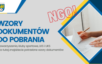 Zaktualizowane wzory dokumentów i formularzy dla stowarzyszeń
