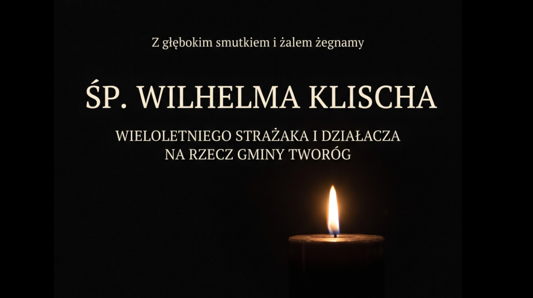 Odszedł śp. Wilhelm Klisch – wieloletni strażak i zasłużony działacz społeczny